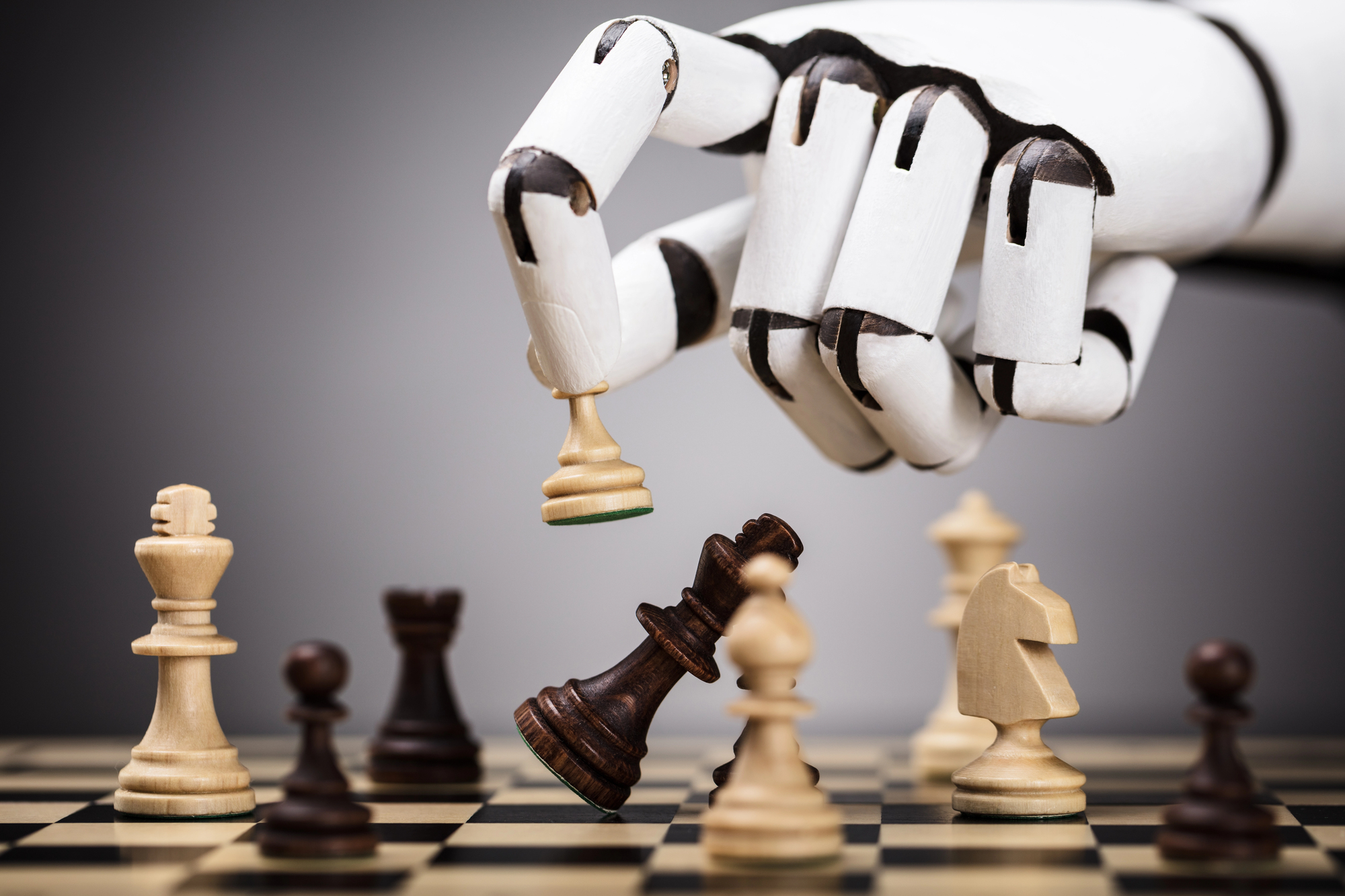 a competition between AI and an unknown contender